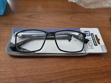 Foster Grant TI200 Reading Glasses 1.00 Strength New With Case