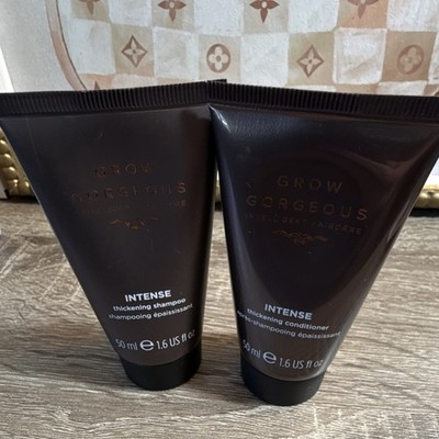 Grow Gorgeous Intense Thickening Shampoo & Conditioner Niacinamide 1.6 fl oz
