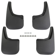 For 07-13 Chevy Silverado 1500 2500HD 3500 3500HD Splash Guards Mud Flaps 4Pcs