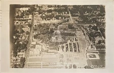 Aerial View Elitch's Gardens Denver CO Colorado 1933 RPPC Photo Postcard COPY