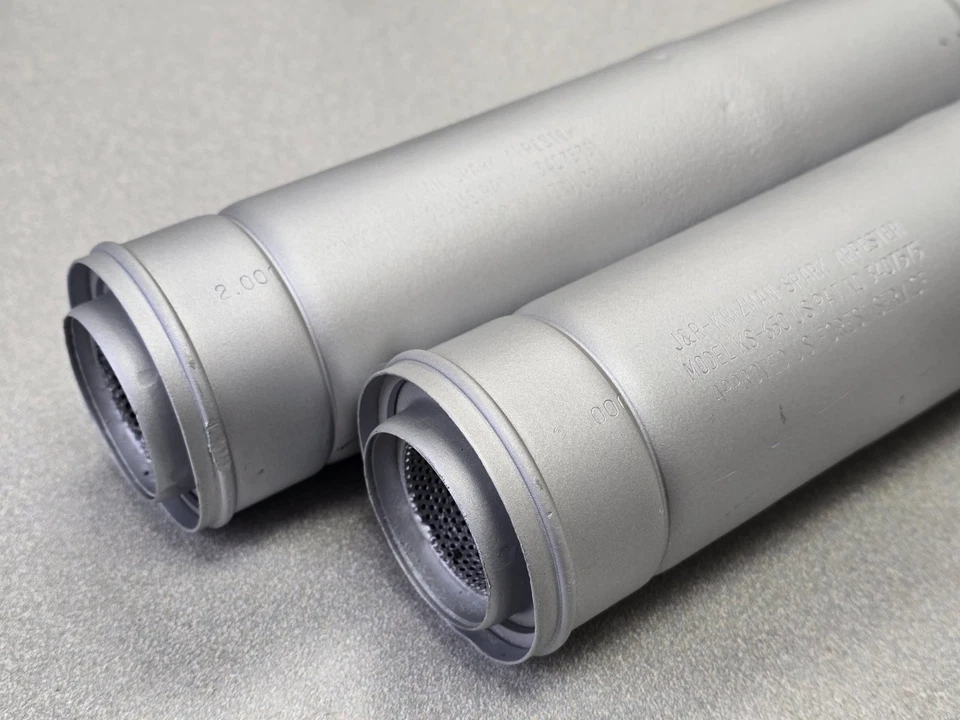 PAR DE PARARRAYOS USADOS VINTAGE J&R KRIZMAN KS-650 PORSCHE RACING TODOTERRENO 2" Foto 2 de 4