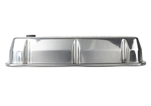 Ford Mustang Die-Cast Valve Covers Polished with Black Logo - Image 4 of 4