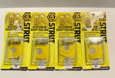 4x Hunters Specialties HS Strut Premium Flex Raspy Old Hen Turkey Call