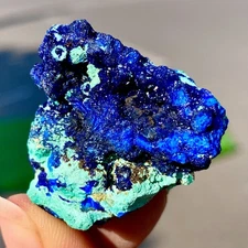 30G Best Natural Azurite/Malachite raw Crystal Mineral Specimen