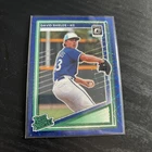 2025 Panini Donruss Optic David Shields #104 Blue Velocity Prizm Royals
