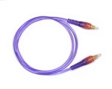 Purple Transparent Optical Fiber Digital Audio Cable Optic 3.3ft (US Seller)