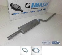 Imasaf Auspuff Msd, Mitteltopf für Citroen Xantia (X1) 1.6I/1.8I