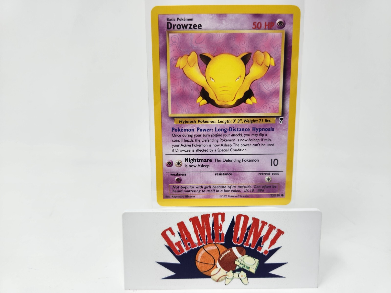 Pokemon Drowzee 73/110 Legendary Collection NM