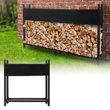 Feuerholzregal mit Abdeckung Kaminholzregal Brennholzregal Kaminholz Stapelhilfe