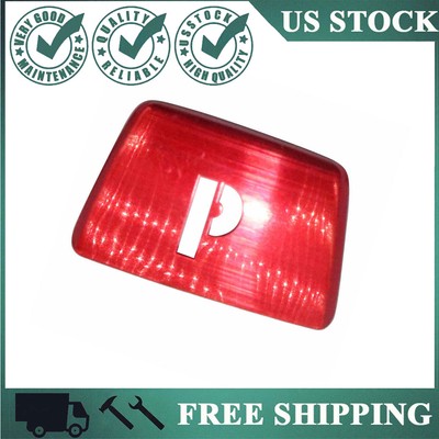 Red Aluminum Parking Button Cover & Shift Knob Frame For BMW 2 3 4 Series & X5 X6 - Performance Style