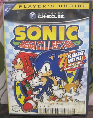 Sonic Mega Collection GameCube, 2002 - No Manual