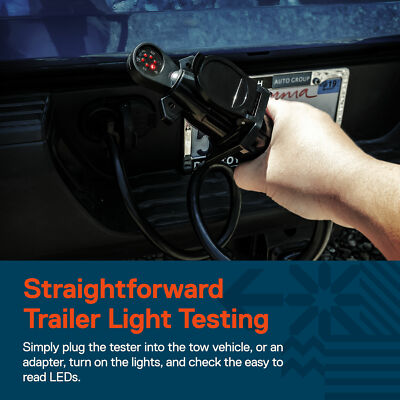 12V 7 Pin Trailer Tester Plug, European Trailer 12V 7 Pin Trailer Tester Plug, European Trailer
