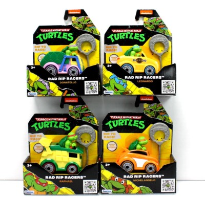 ranan　5月③ LOT 4 - Teenage Mutant Ninja Turtles RAD RIP RACERS LEO + RAPH +