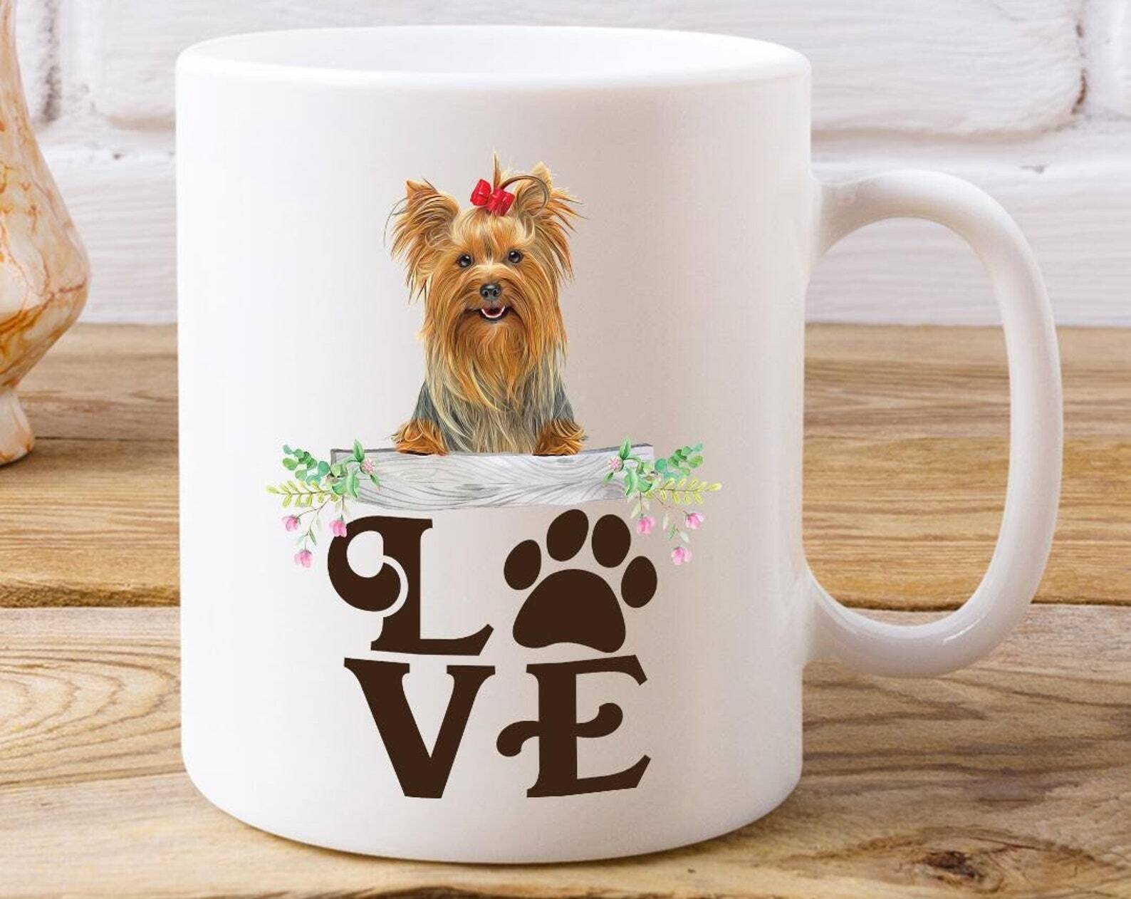 Yorkie Coffee Mug Yorkie Mug Yorkie Lover Mug For Yorkie Owner Yorkie Dog Mug Fo