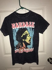 Jimi Hendrix Experience Tour T-Shirt Live In Concert ‘68 Small