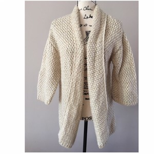 ladies oatmeal cardigan