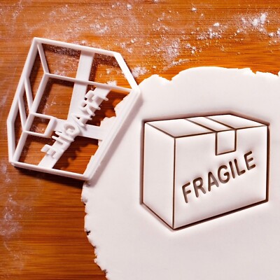 Fragile Box Ausstecher - Einweihung Haus Umzug Party Neu Hausbesitzer