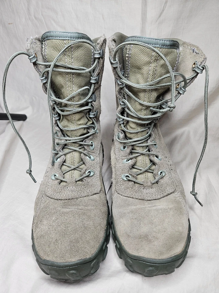 Botas Rocky S2V Special Ops Para Hombre 7 Verde Gamuza Cuero Combate Táctico Militar Foto 3 de 4