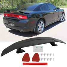 47'' GT Style Rear Trunk Spoiler Lip Wing Carbon Look For Dodge Charger SRT R/T