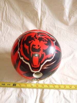 Chicago Bears 16 lb. brunswick Bowling Ball.