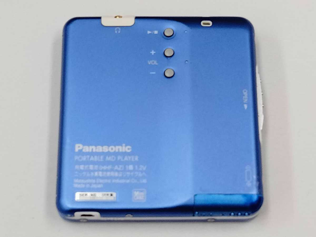 Panasonic SJ-MJ100 Walkman Portable Mini Disc Player Blue Good | eBay