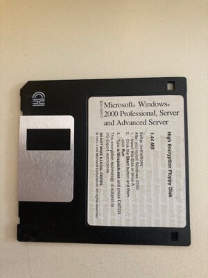 Microsoft Windows 2000 Professional, Server and Advanced Server Boot Disk
