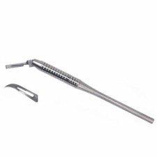 Dental Surgical Scalpel Adjustable 7 Way Handle #3 0°-30°-60°-90°-120°-150°-180°