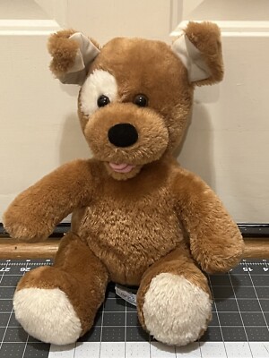 Build a Bear Workshop Brown Sugar Puppy Dog Stuffed Animal Plush Soft Cute  14