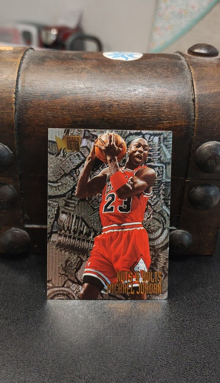 199596 Fleer Metal Nuts & Bolts MICHAEL JORDAN 212 NBA Trading Card eBay