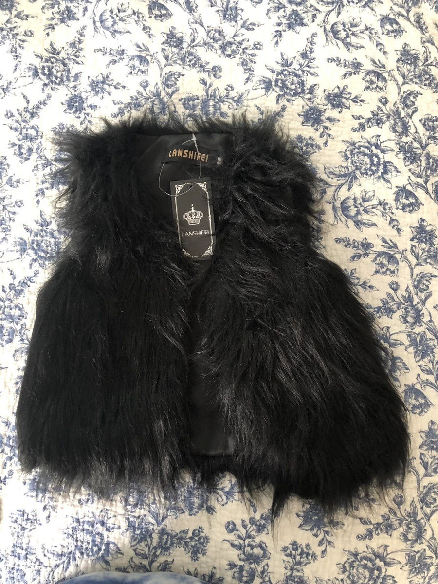 Lanshifei clearance fur vest