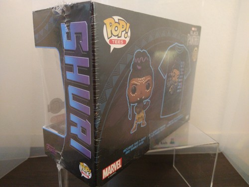 You Pick ~ NEW / SEALED ~ POP! Tees: Bobble-head & Shirt ~ Leia, Shuri, The Spot - Picture 6 of 16