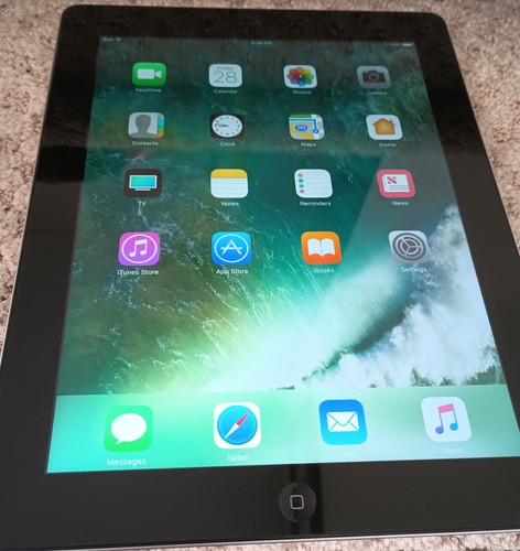 Apple iPad 9.7in 4th Generation MD511LL/A A1458(32GB SSD,WiFi) 2014-black/silver - Picture 5 of 13