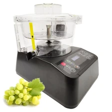 220V Commercial Electric Cherry Tomato Peeling Machine Stainless Steel Blade