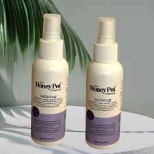 The Honey Pot Co. Calming Lavender Rose Panty Spray 4oz - Lot of 2