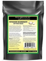 Potassium Bicarbonate - Natural Usp Food Grade Crystalline Powder - 39% K 1 Lb Potassium Bicarbonate - Natural Usp Food Grade Crystalline Powder - 39% K 1 Lb