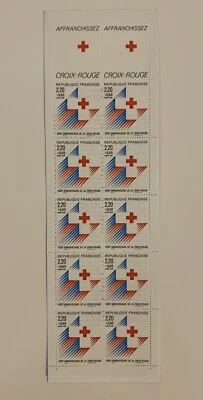 Bloc Carnet-2037-1988-Croix Rouge-125e anniversaire de la Croix-Rouge - Photo 1/2