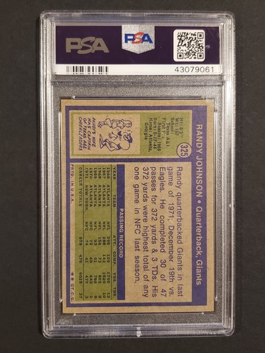 Topps Football 1972 MOLTE CARTE CLASSIFICATE PSA in vendita - Foto 94 di 134