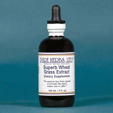 Pure Herbs: Superb Wheat Grass Extract - 4 oz.