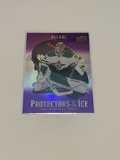 Upper Deck 2024-25 Allure Protectors Of The Ice Purple Jake Oettinger Pi-6 Upper Deck 2024-25 Allure Protectors Of The Ice Purple Jake Oettinger Pi-6