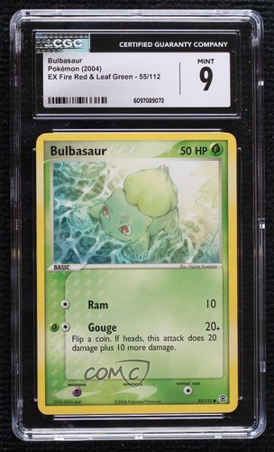 Bulbasaur graded CGC 9 for sale on eBay
