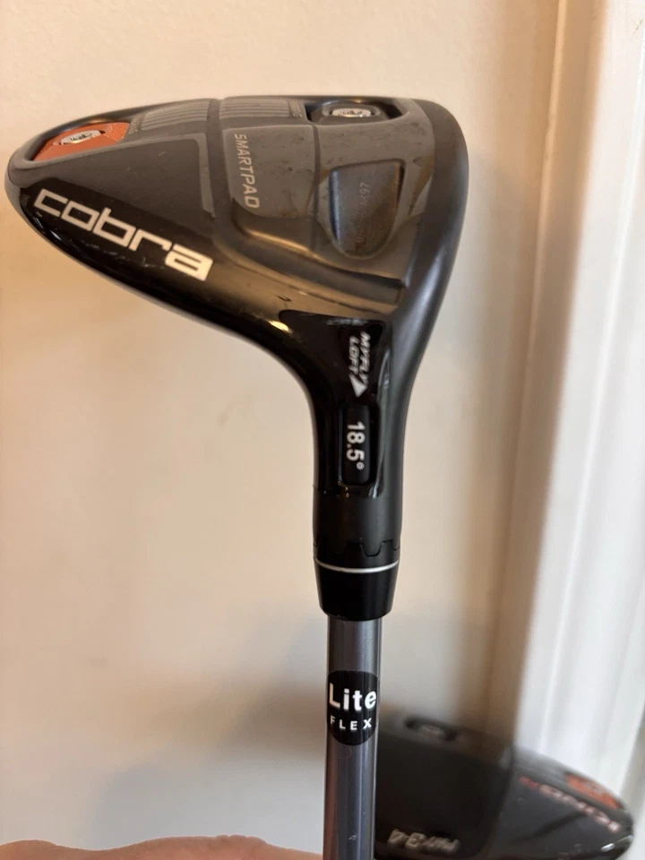 King Cobra F6 Smart Pad 14.5° FWY 3–4 Mfs Series Matrix Light, 65 Red Tie Q4 Foto 3 de 4