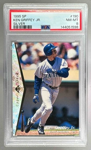 144051598 Ken Griffey Jr 1995 SP #190 Silver PSA 8