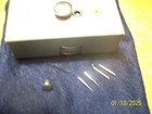 Vintage Nemsco/Starrett Blanket Guage W/Case Extra pins & Button E.U.C. — photo 4
