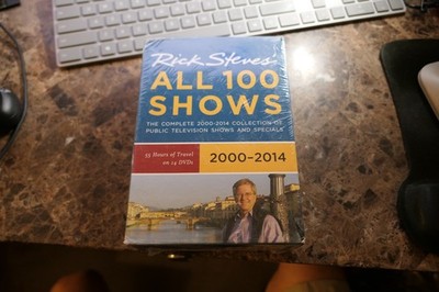 Rick Steves' Europe: All 100 Shows 2000 - 2014 (DVD) NEW SEALED