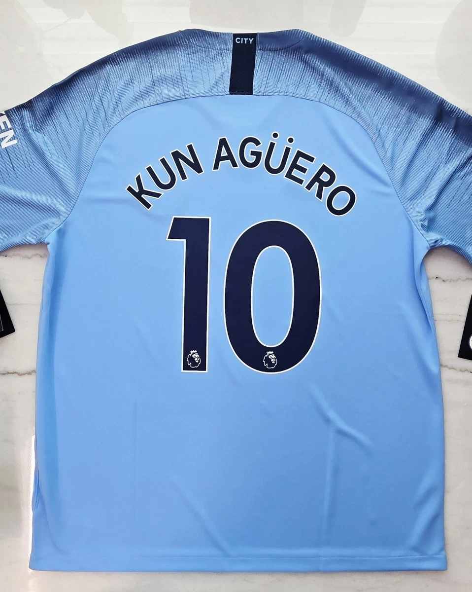 Manchester City Size XL International Club Soccer Fan Jerseys for