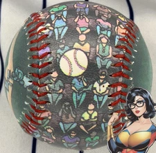 Unforgettaball Generic Baseball Stadium Art Souvenir baseball Ball