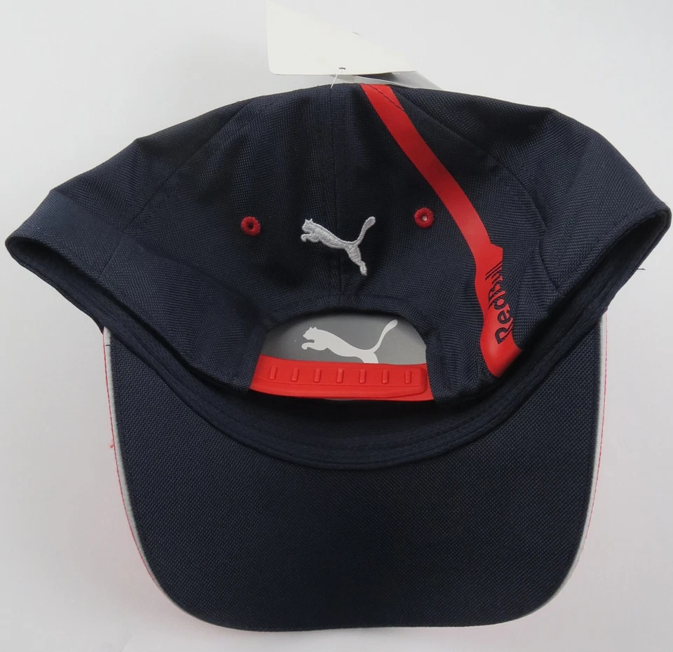 Gorra Puma Aston Martin Red Bull Racing F1 Team Gorra Snapback Ajustable Azul Marino Rojo Foto 2 de 4