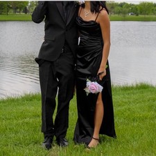 Windsor Black Floor Length Dress