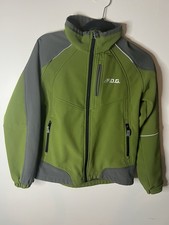 London Fog Youth Jacket Green Zip Coat L 14-16