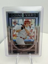 2024 Panini Three and Two - Going Yard Jim Thome #32/99 Silver Holo